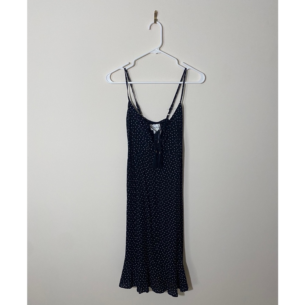 Sugar & Cream Black & White Polka Dot Dress M